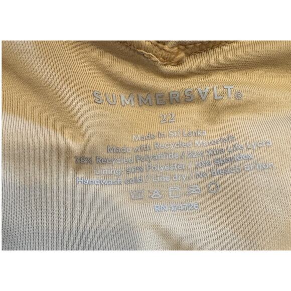 Summersalt Leopard Print One-Piece Swimsuit – Size 22 - Picture 4 of 4